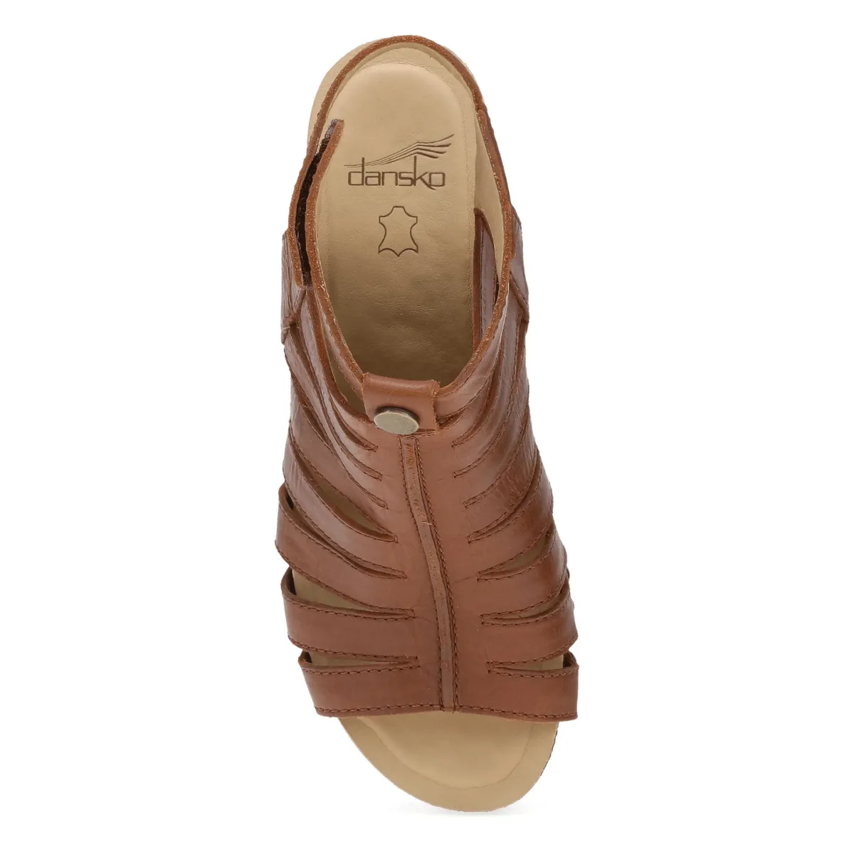 Dansko Damen Adie Kalbsleder Schuhe in Beige