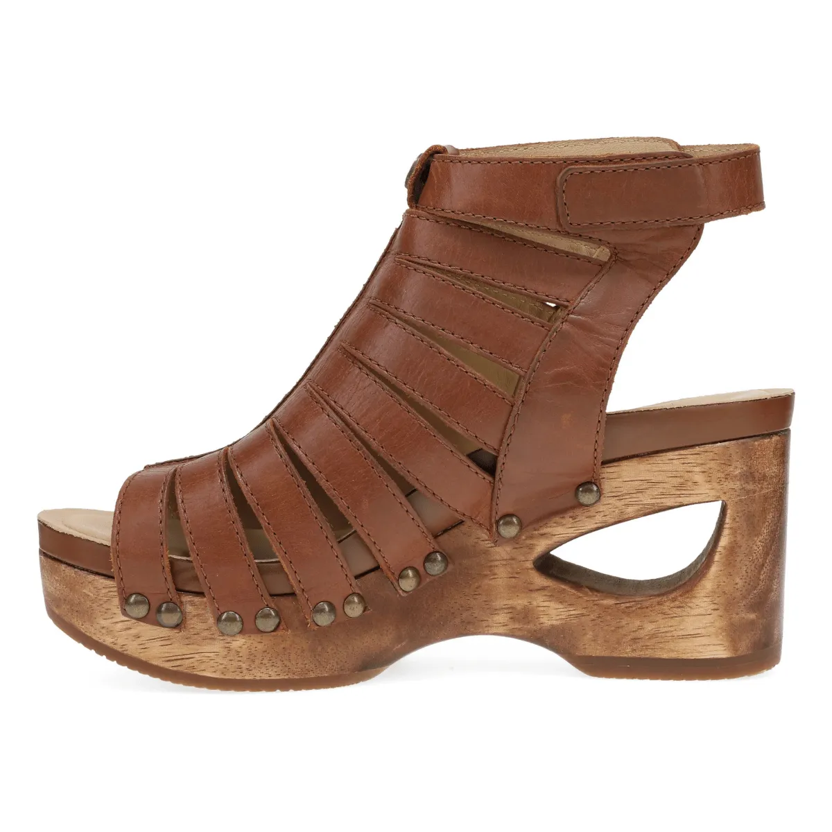 Dansko Damen Adie Kalbsleder Schuhe in Beige