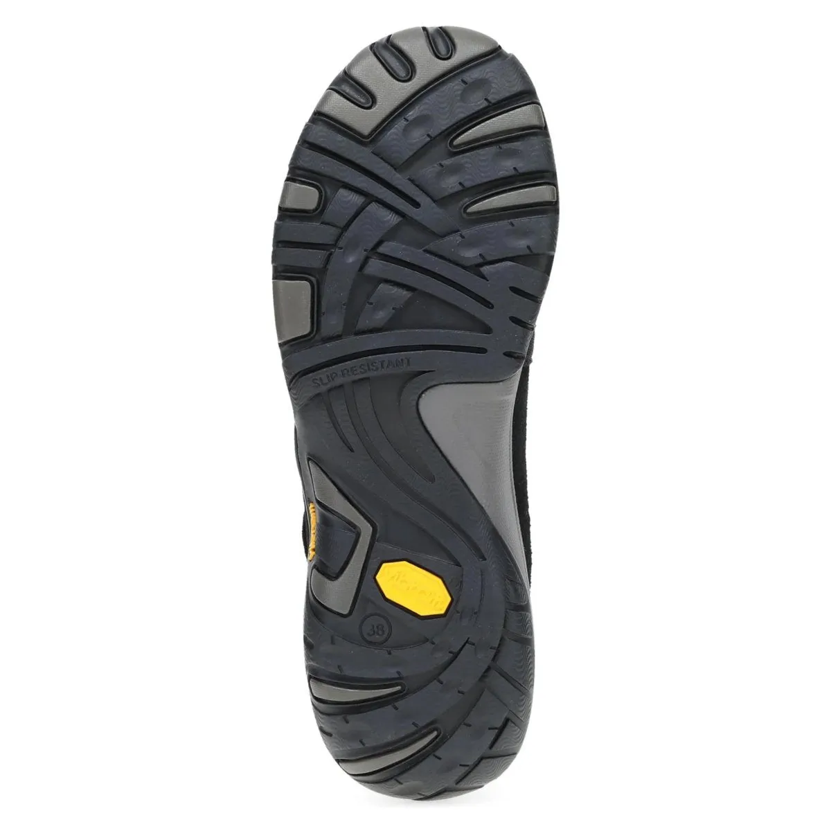 Dansko Damen Primrose Schwarz Gebürstetes Wildleder Mary Jane