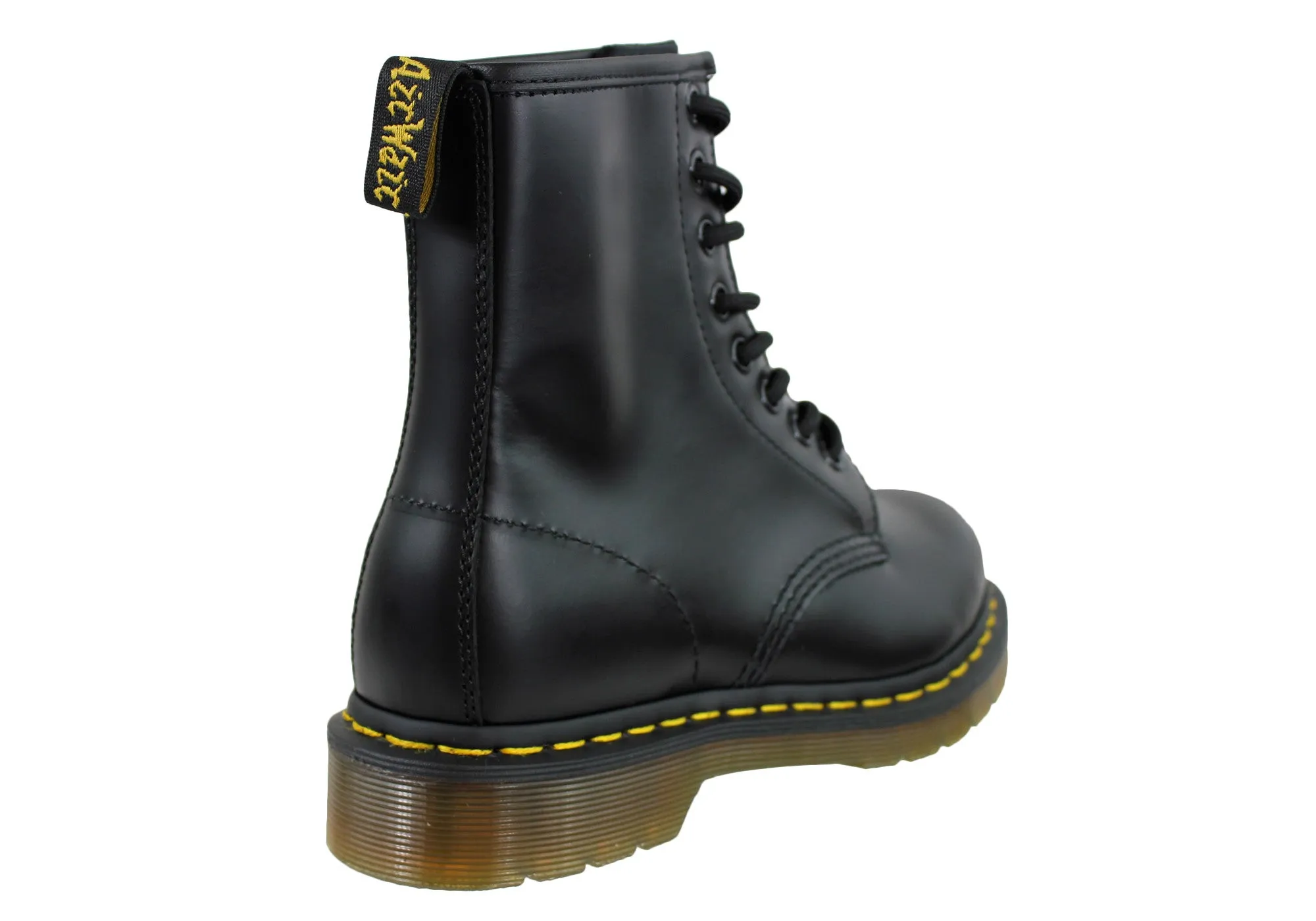 Dr. Martens 1460 Schwarz Glatt Unisex Leder Schnürstiefel Modestiefel Dr. Martens Schuhe