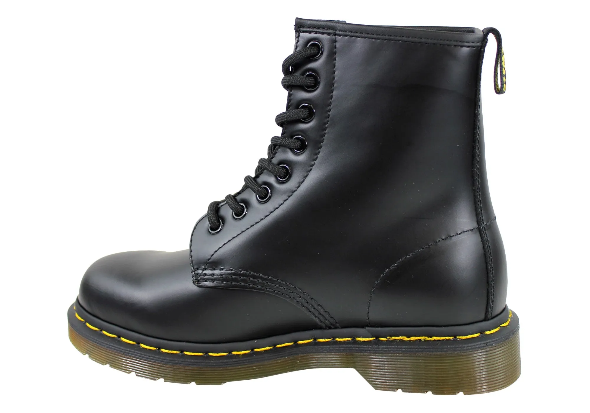 Dr. Martens 1460 Schwarz Glatt Unisex Leder Schnürstiefel Modestiefel Dr. Martens Schuhe
