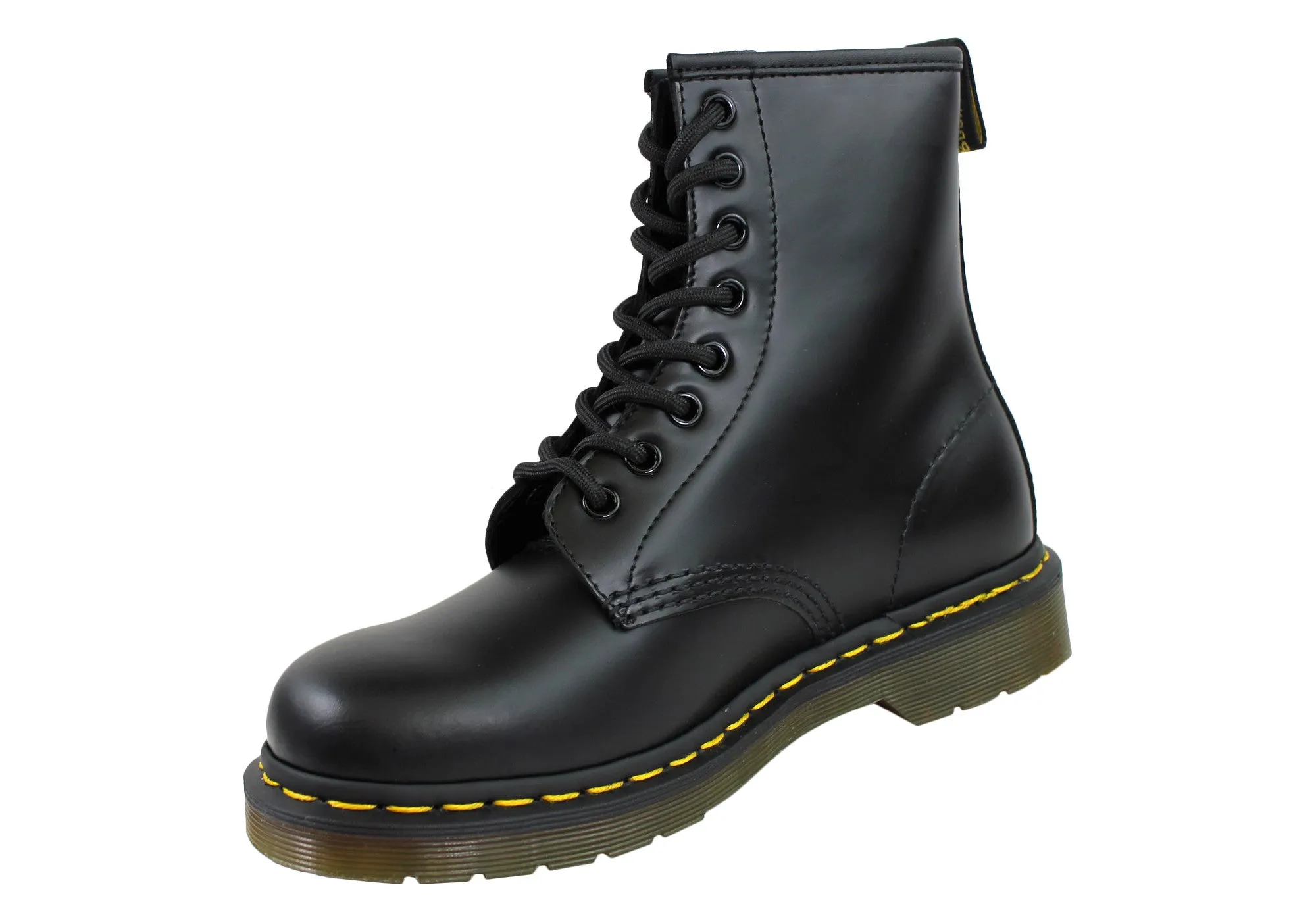 Dr. Martens 1460 Schwarz Glatt Unisex Leder Schnürstiefel Modestiefel Dr. Martens Schuhe
