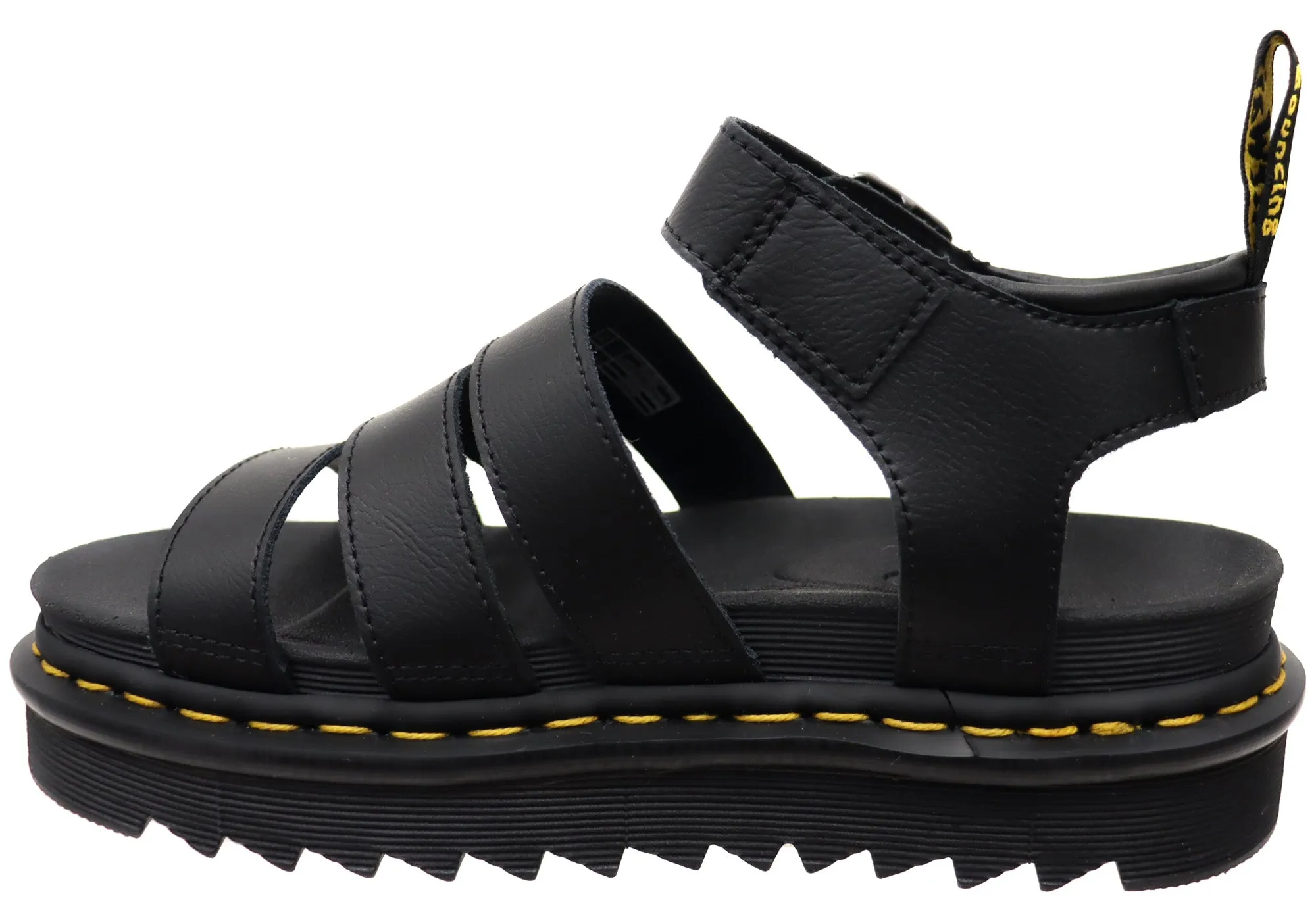 Dr. Martens Blaire Athena Damen Leder Mode Sandalen Dr. Martens Schuhe