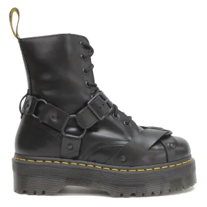 Dr. Martens Jadon Harness Paris Leder Unisex Knöchel Plateau Stiefel