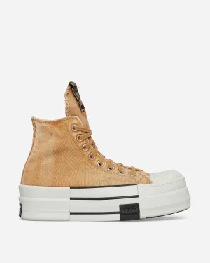 DRKSHDW DBL DRKSTR ÜBERFÄRBTE Chuck 70 Hi Sneakers Blond
