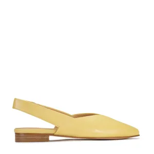 EMIRA SLING-BACK LEDERBALLERINAS