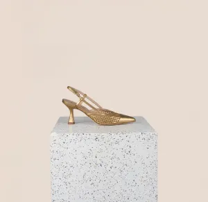 Emma - Perforierte Goldfolie
