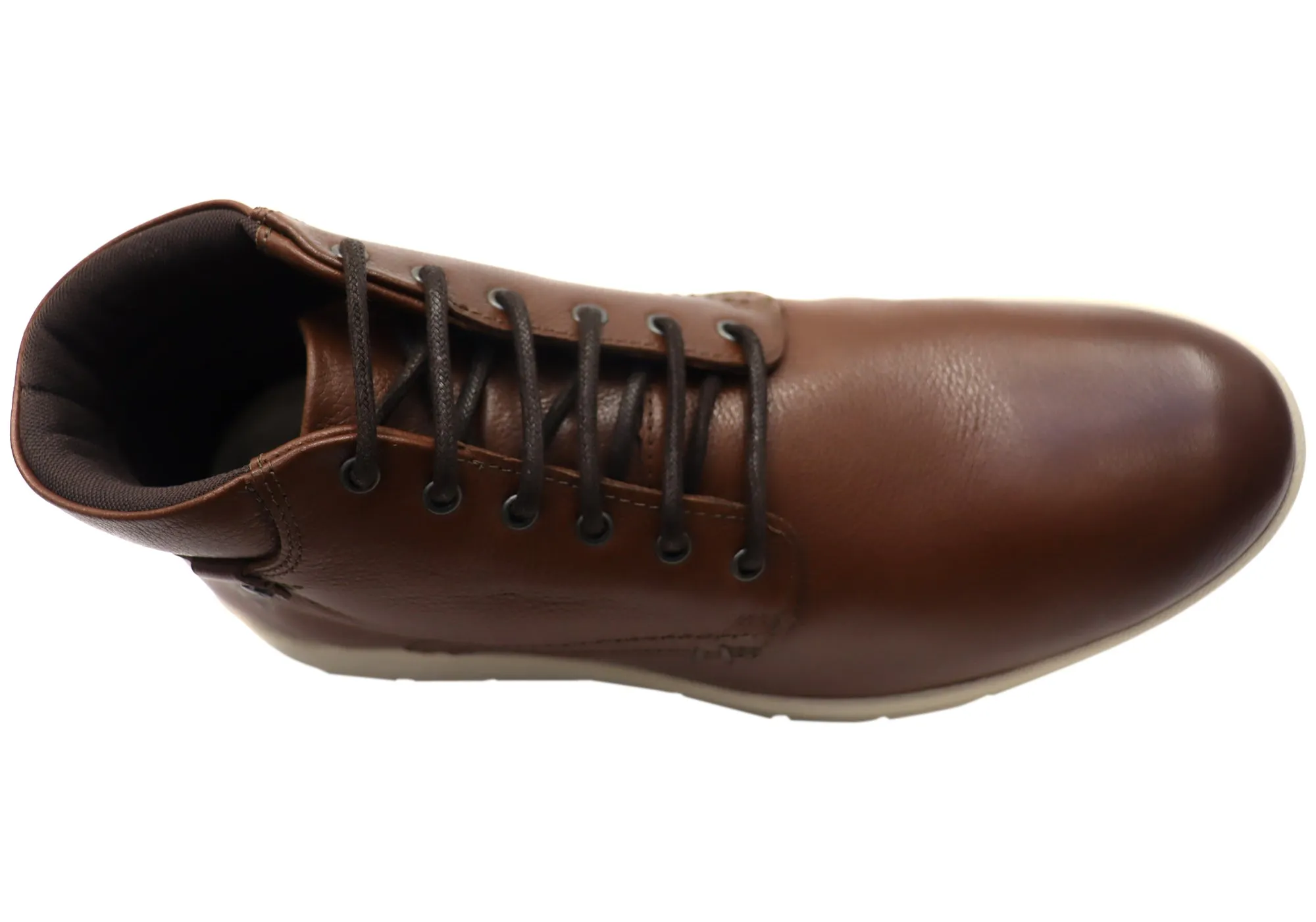 Ferricelli Trey Herren Bequeme Leder Freizeitstiefel Hergestellt In Brasilien Ferricelli Schuhe