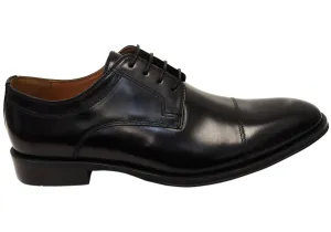 Florsheim Herren Sentinel Cap Derby EE Extra Weite Lederschuhe Florsheim Schuhe