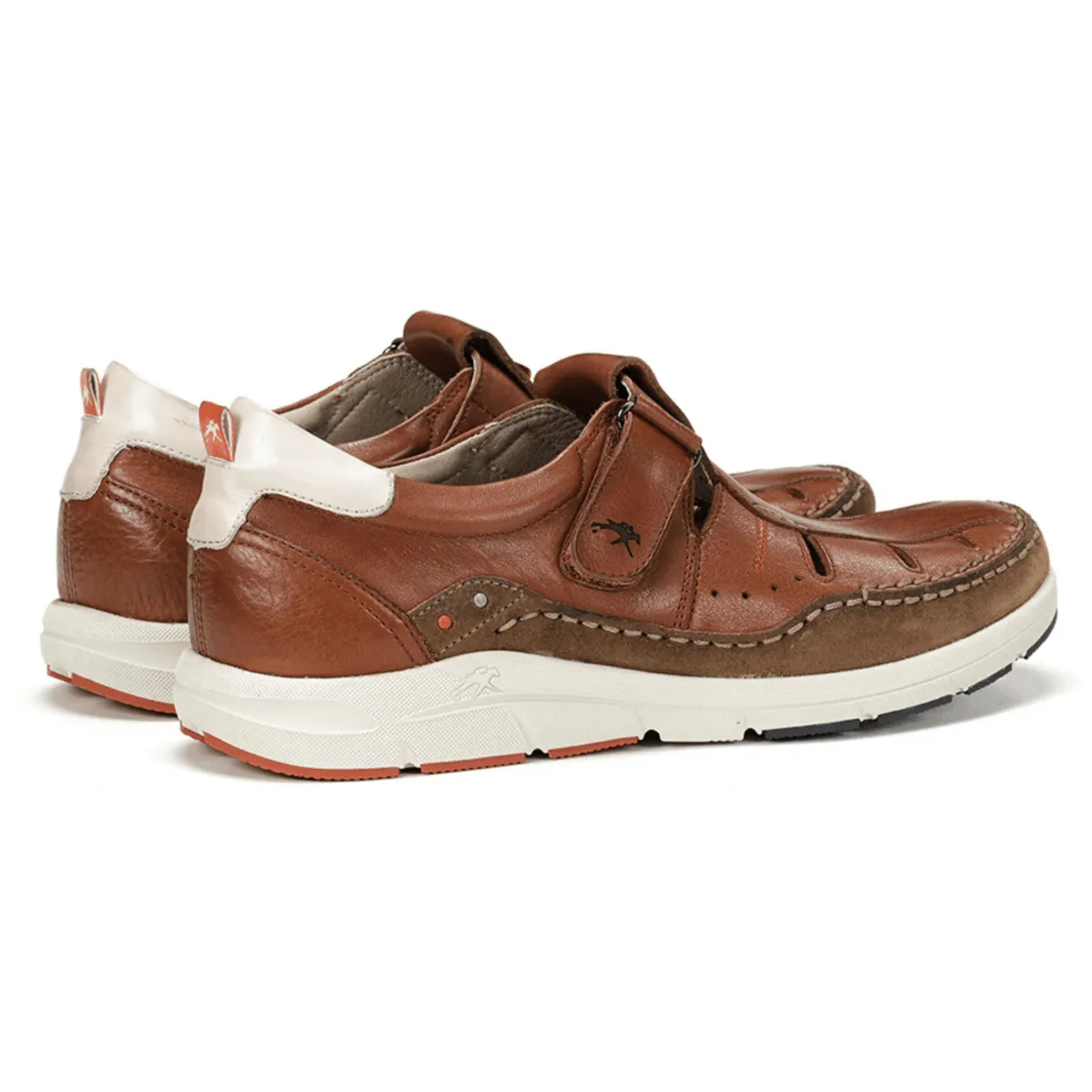 Fluchos Herren Kai Fischer Braun Leder