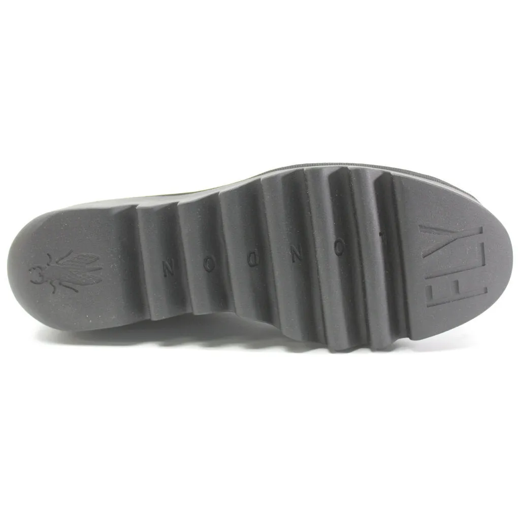 Fly London Biaz329Fly Leder Stiefeletten für Damen mit Keilabsatz