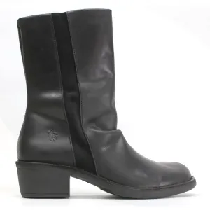 Fly London Mecy092Fly Rug Öl-Wildleder Stiefeletten mit Reißverschluss für Damen