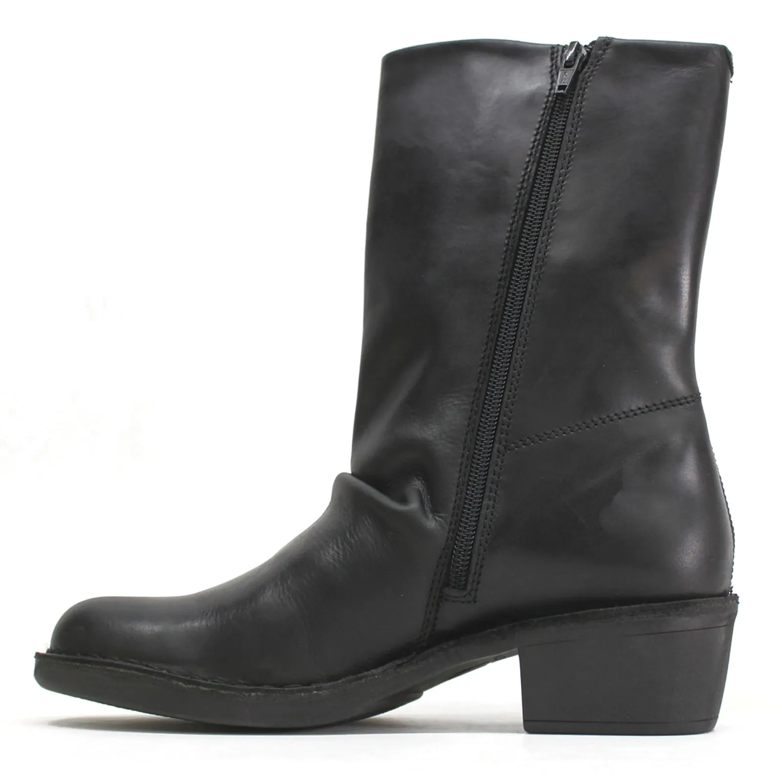 Fly London Mecy092Fly Rug Öl-Wildleder Stiefeletten mit Reißverschluss für Damen