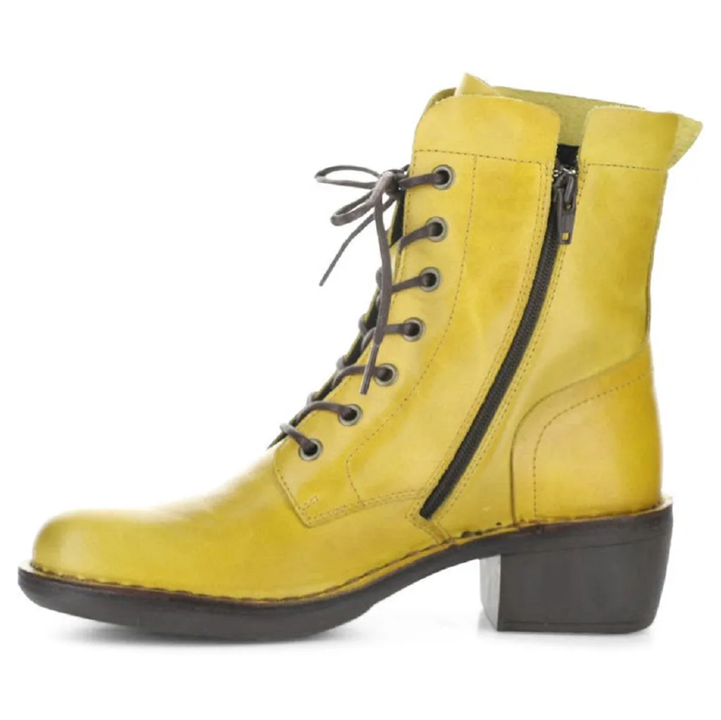 Fly London Milu044Fly Rug Leder Stiefeletten für Damen