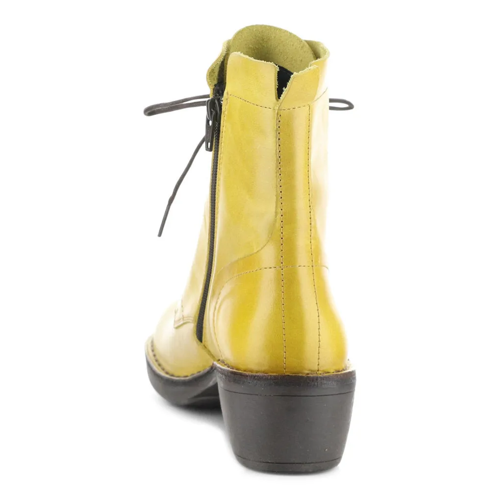 Fly London Milu044Fly Rug Leder Stiefeletten für Damen
