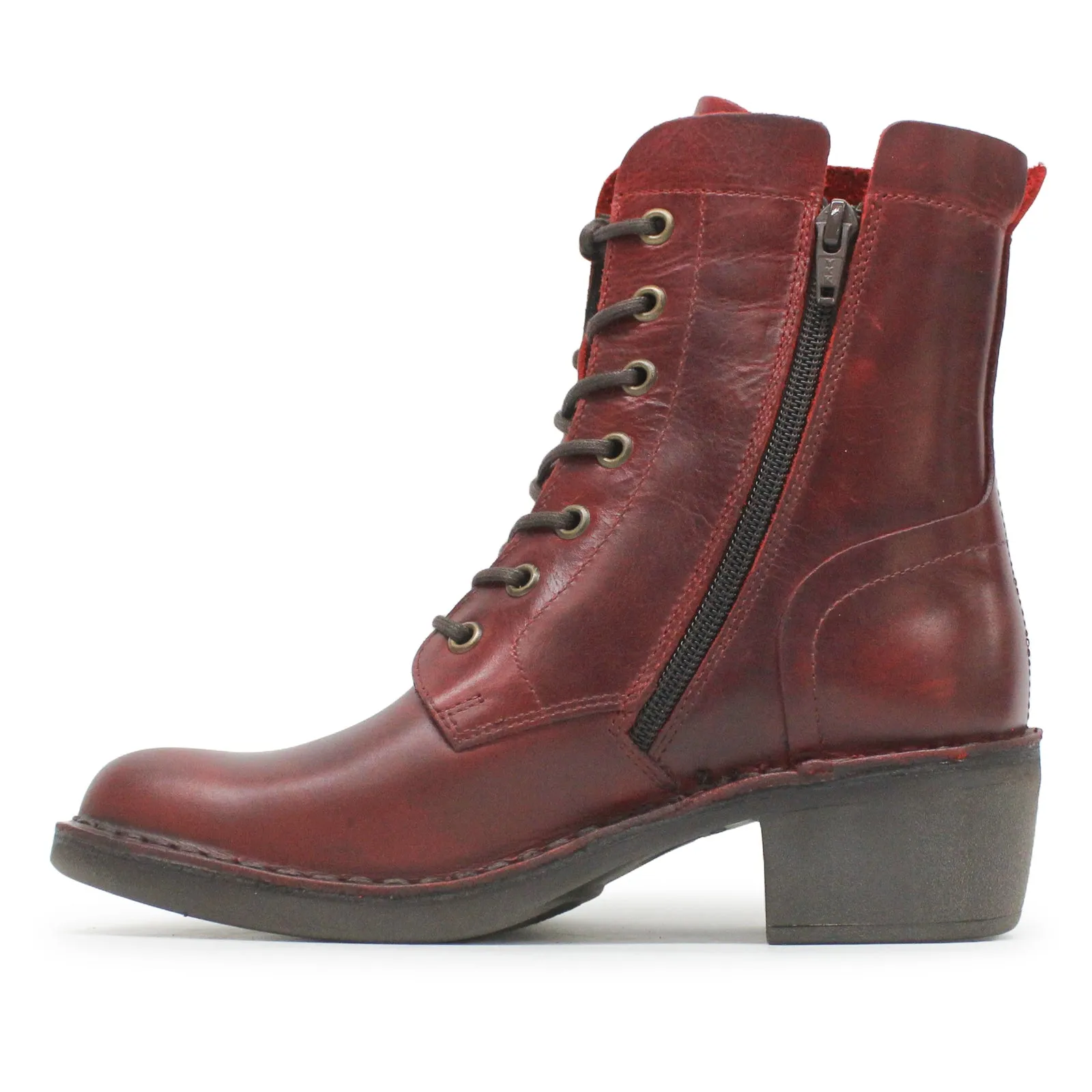 Fly London Milu044Fly Rug Leder Stiefeletten für Damen