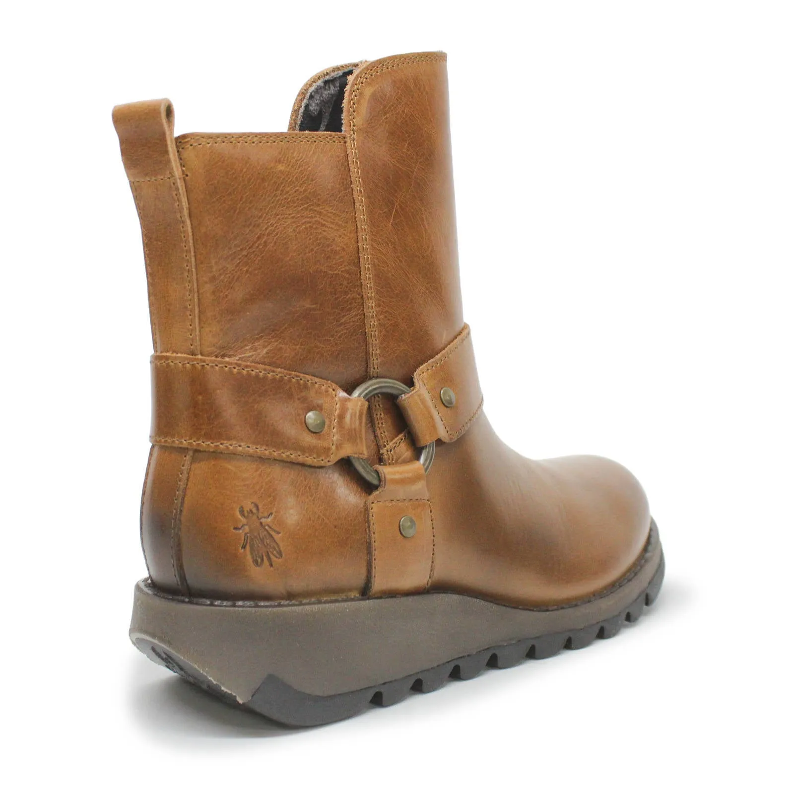 Fly London SOCH136FLY Strapazierfähige Leder Stiefeletten für Damen