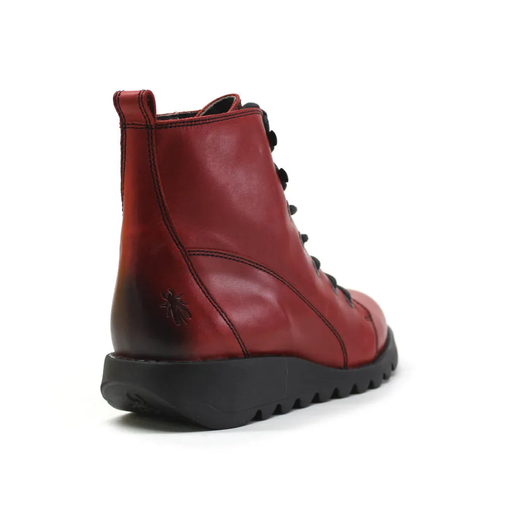 Fly London Sore813Fly Rug Leder Stiefeletten für Damen