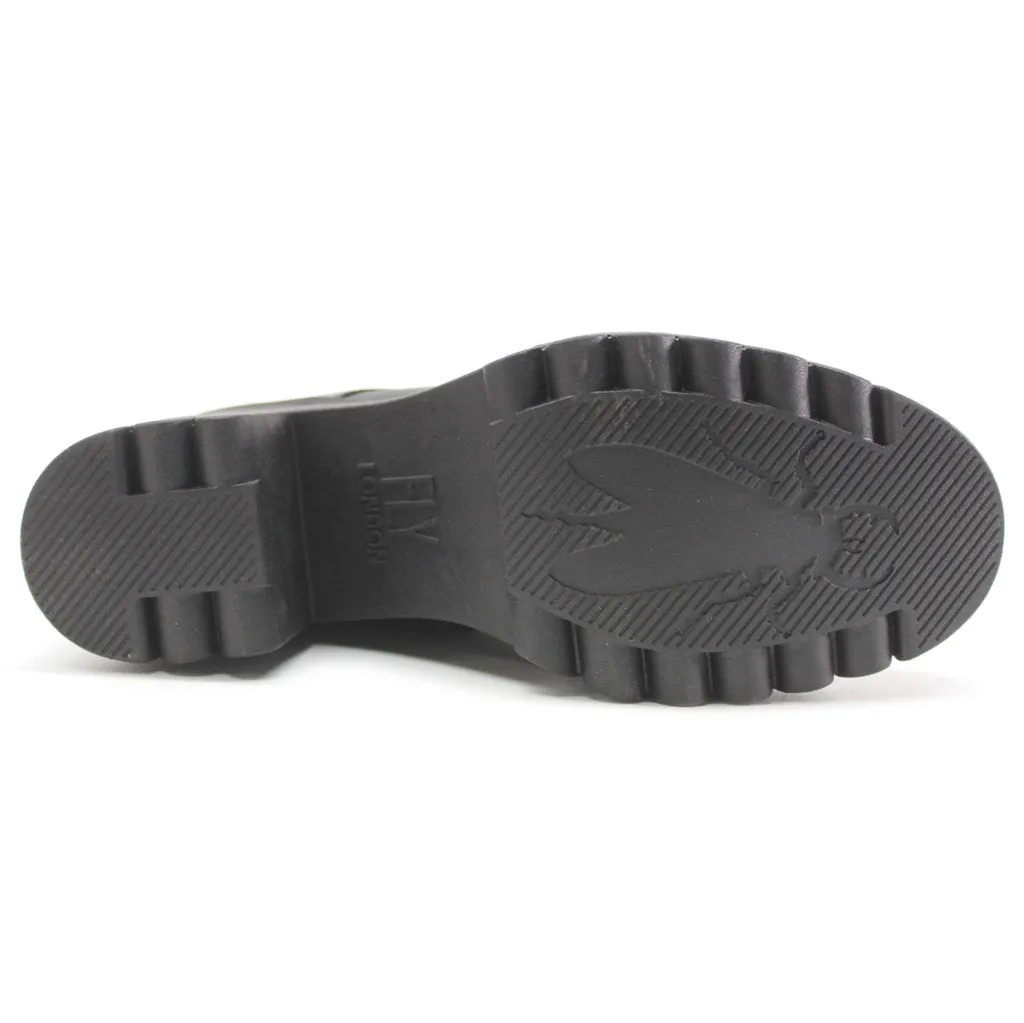 Fly London Tiel642Fly Leder Stiefeletten für Damen mit Blockabsatz