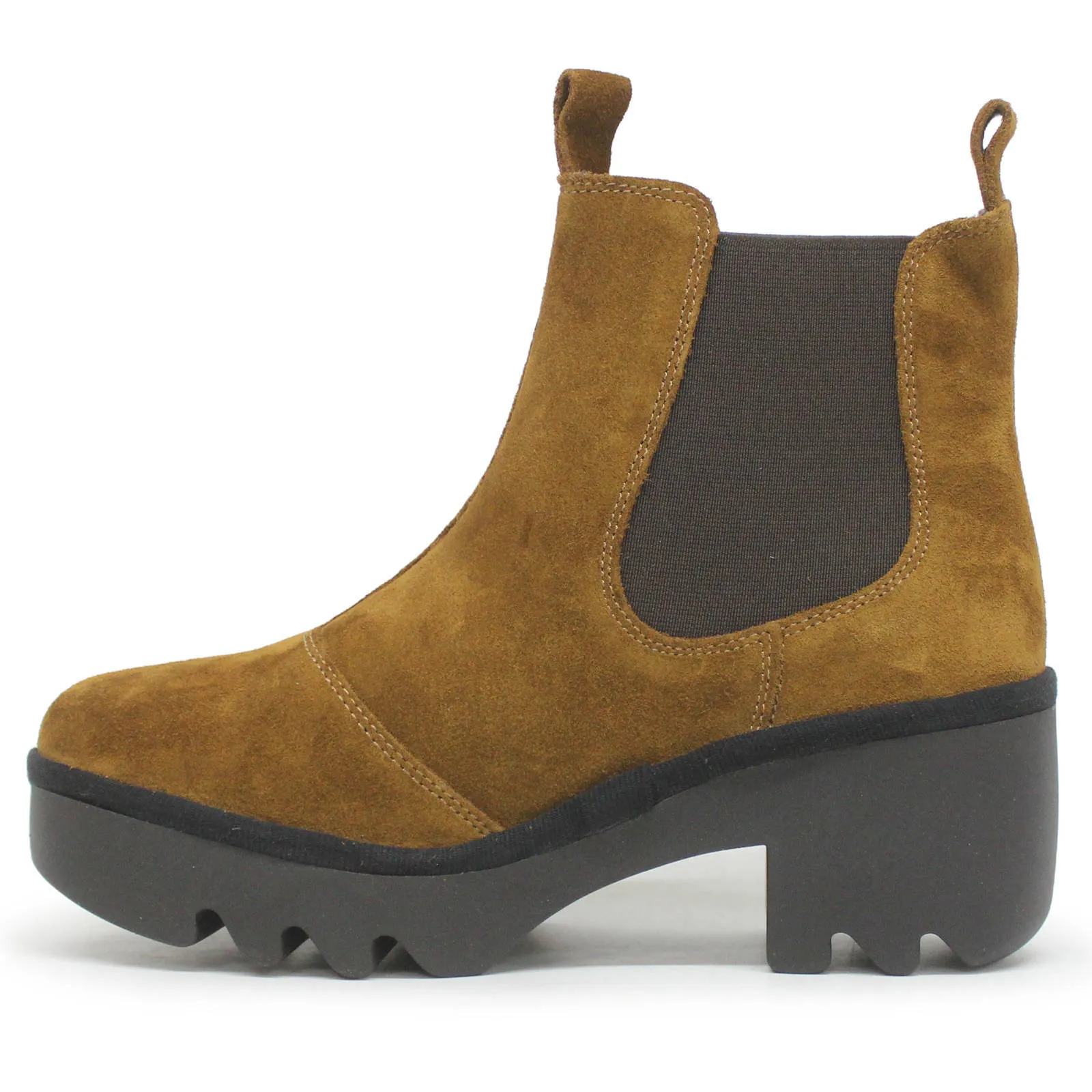 Fly London TRIG514FLY Öl Wildleder Damen Knöchelstiefel