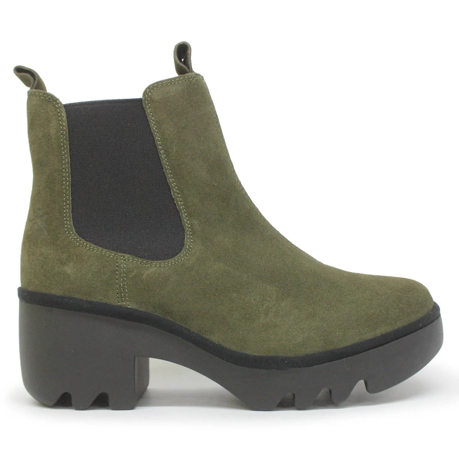 Fly London TRIG514FLY Öl Wildleder Damen Knöchelstiefel