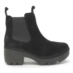 Fly London TRIG514FLY Öl Wildleder Damen Knöchelstiefel