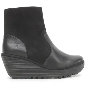 Fly London YUXI506FLY Cupido Dublin Leder Stiefeletten für Damen