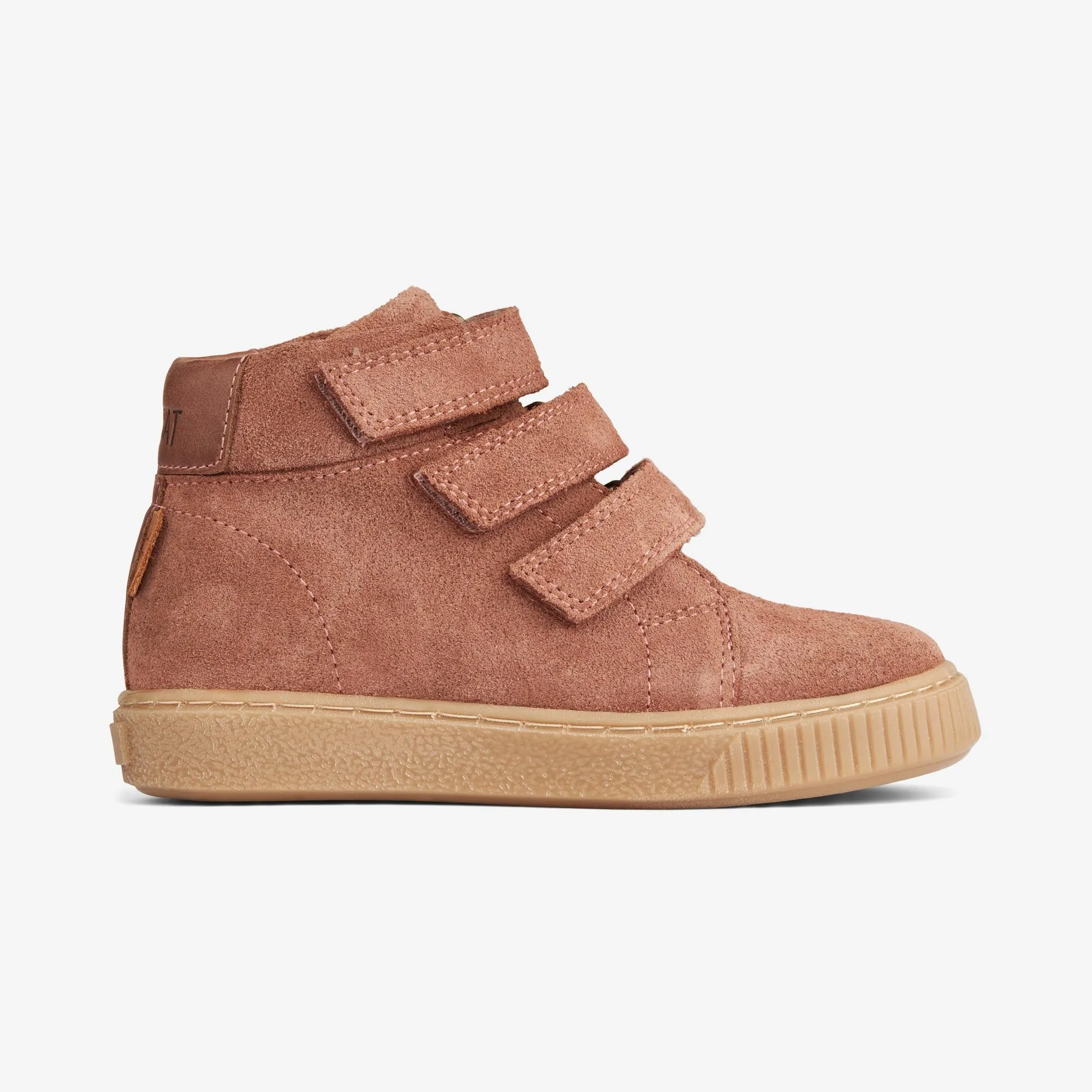 Gerd Tex Klettverschluss-Stiefelette - staubiges Rouge