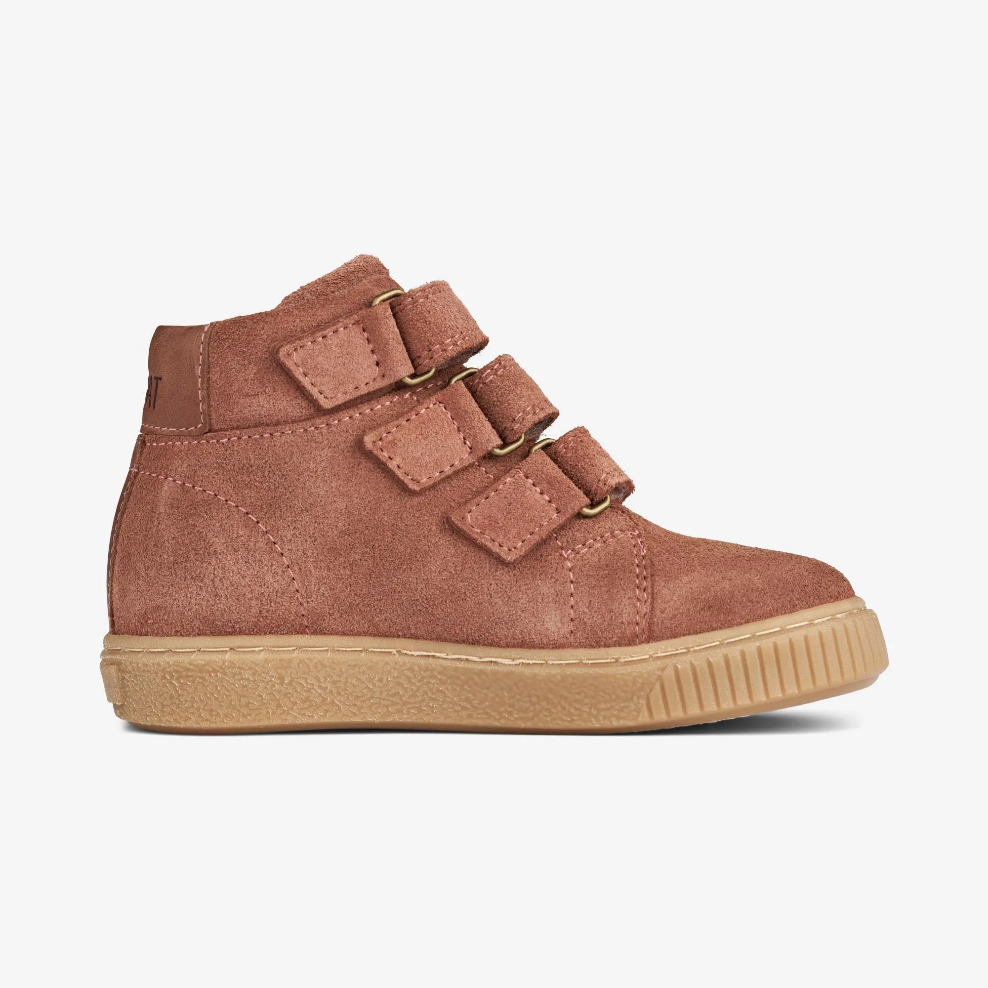 Gerd Tex Klettverschluss-Stiefelette - staubiges Rouge
