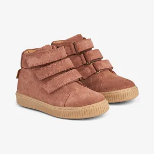 Gerd Tex Klettverschluss-Stiefelette - staubiges Rouge