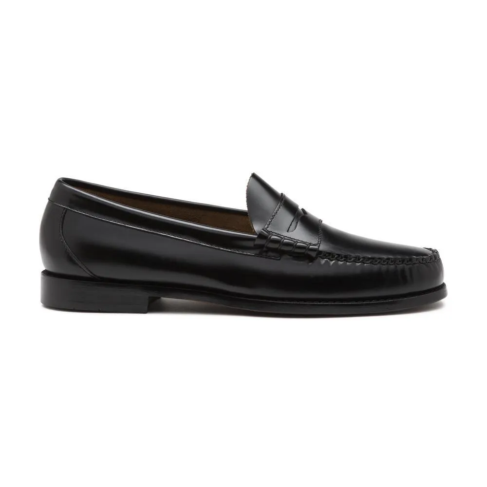 G.H. Bass Herren Larson Weejuns schwarzes Leder