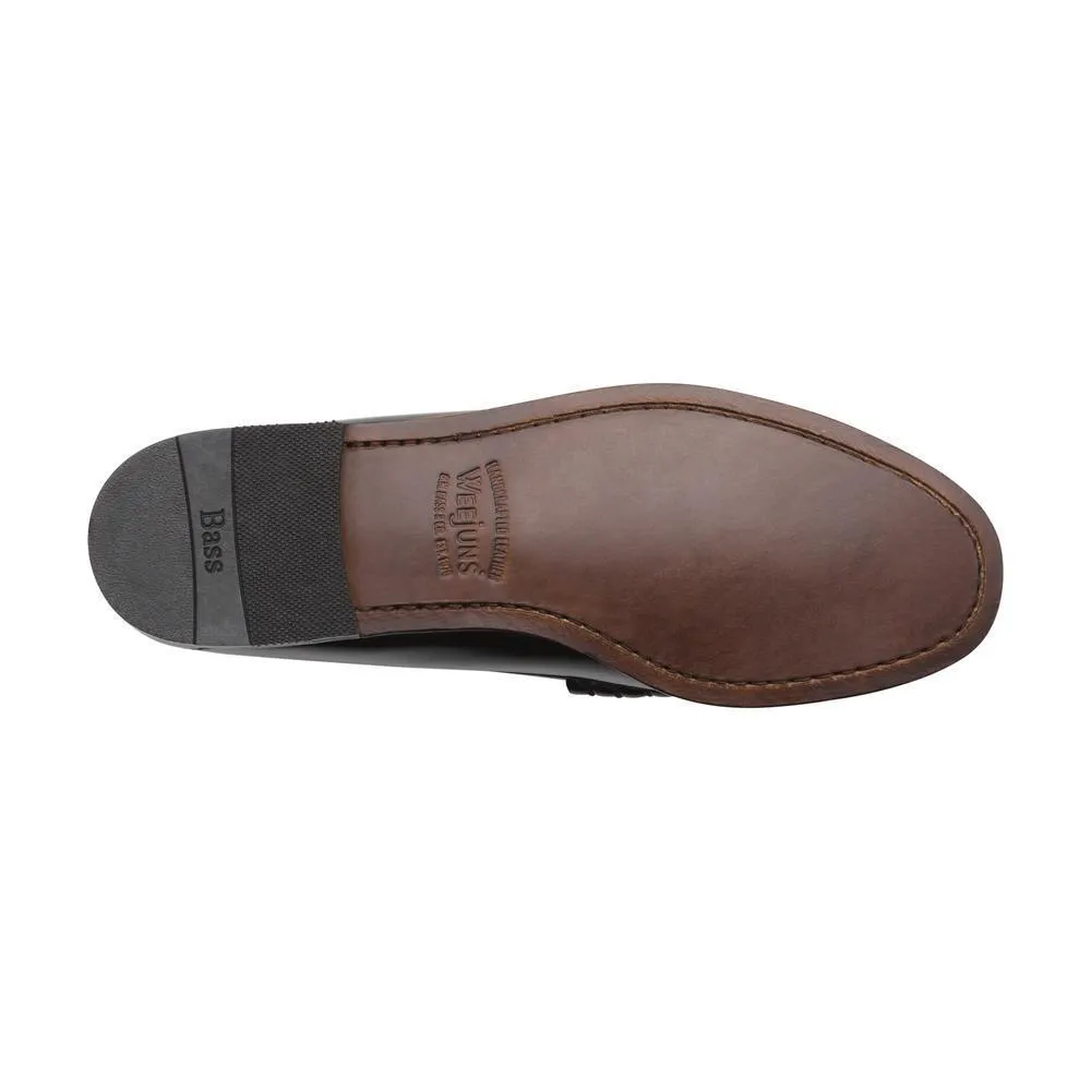 G.H. Bass Herren Larson Weejuns schwarzes Leder