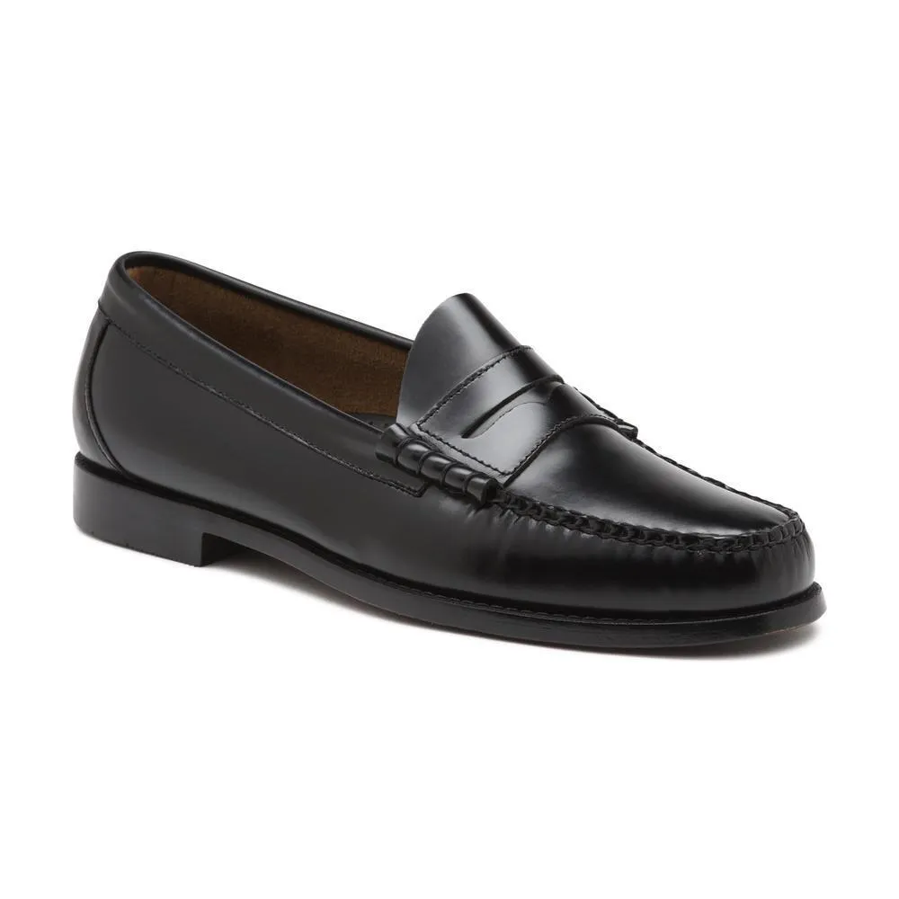 G.H. Bass Herren Larson Weejuns schwarzes Leder