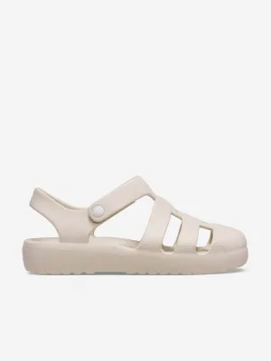 Klassische Fischer-Sandalen für Mädchen in Beige