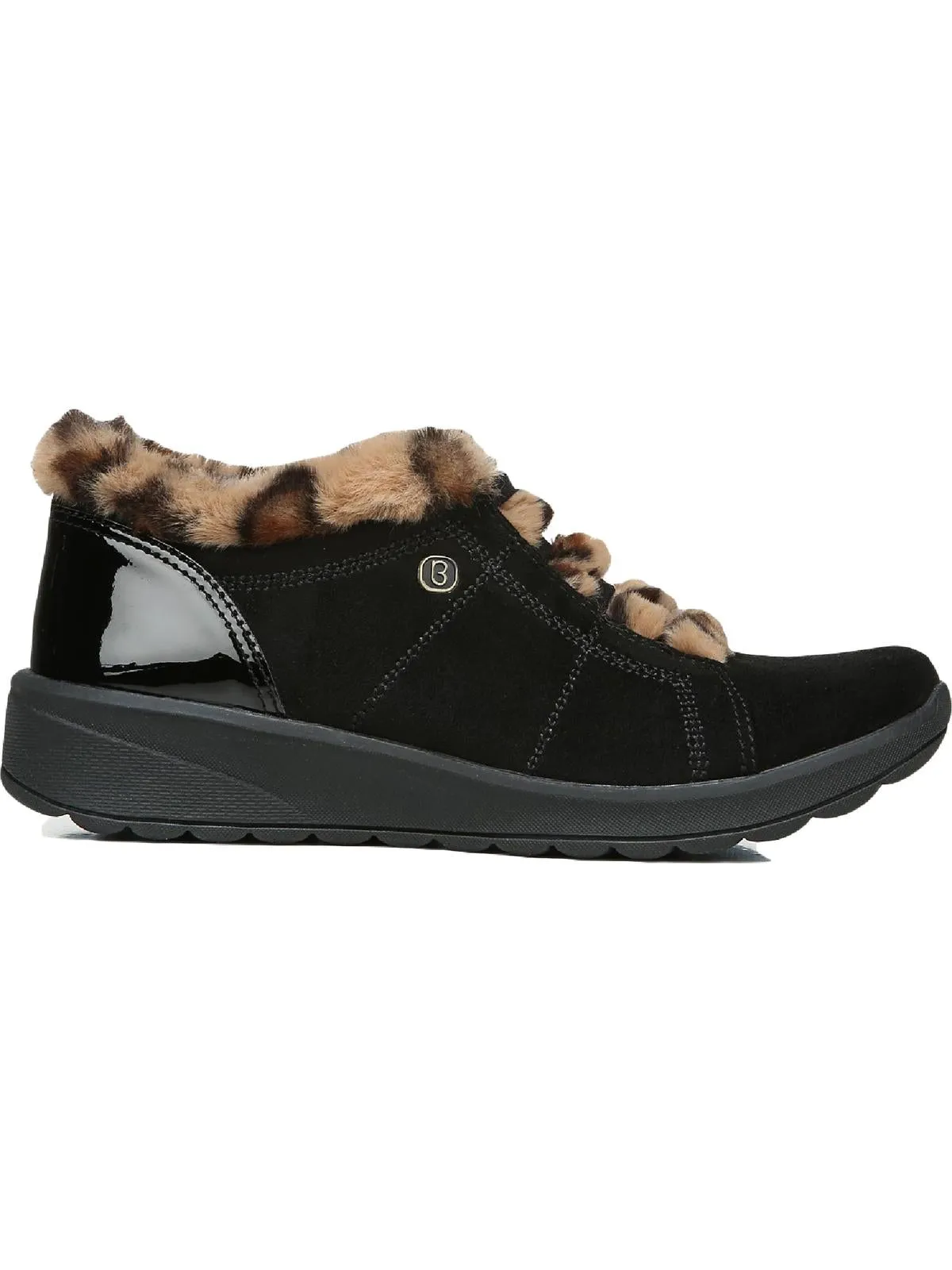 Goldene Damen Sneakers mit Kunstfellfutter Modische Hey Dude Schuhe