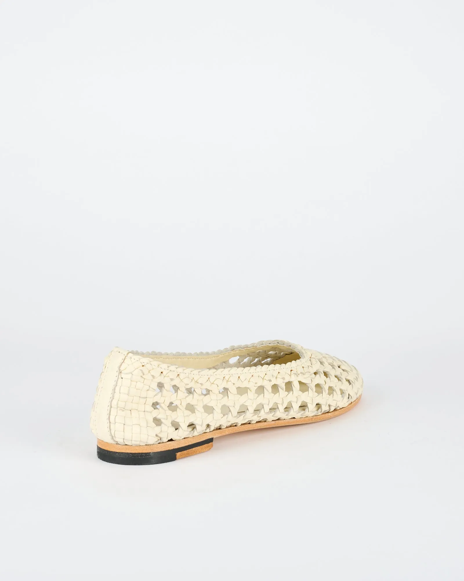 Greene Ballettflach in Off-White