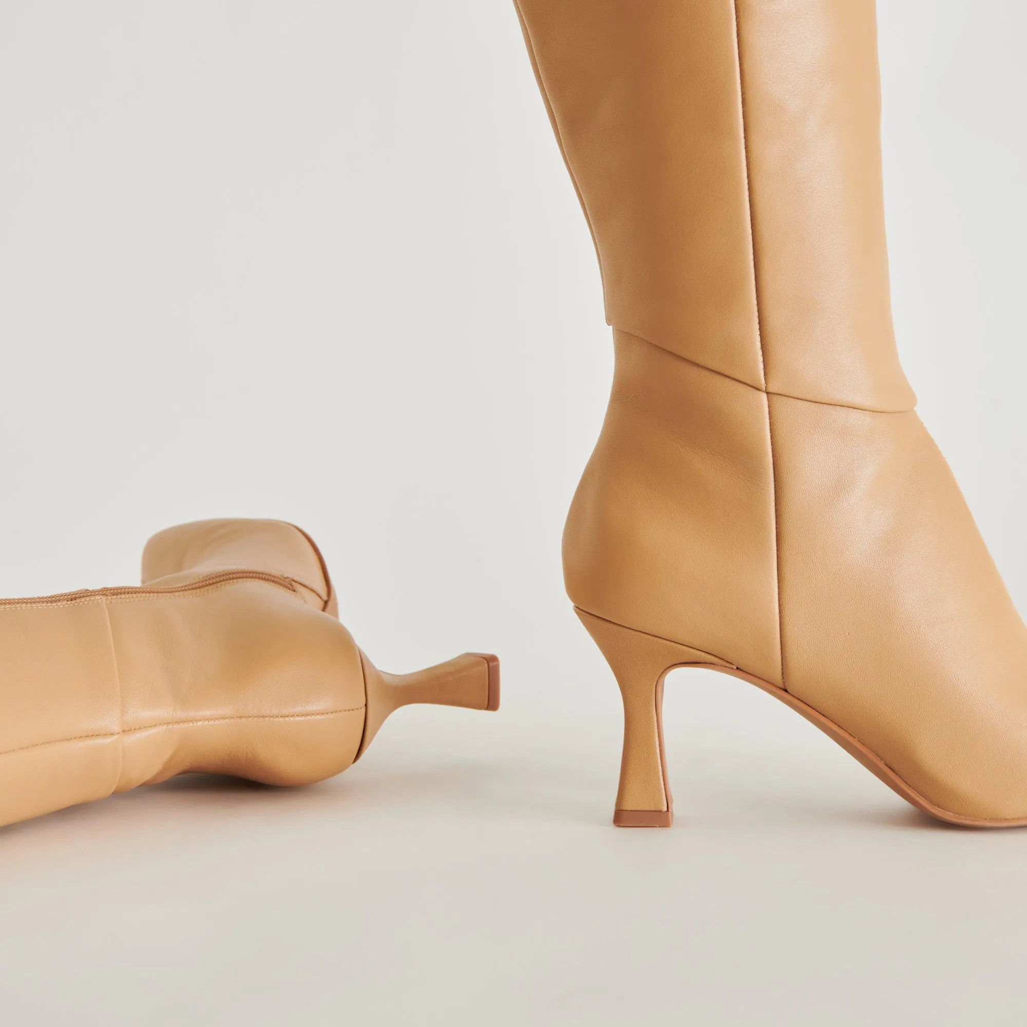 GYRA STIEFEL IN BRAUNEM LEDER