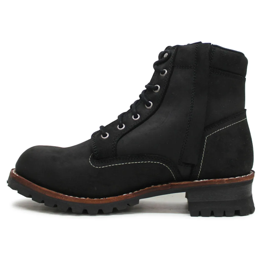 Harley Davidson Bentler 6 Zoll Herren Biker-Stiefel aus Vollrindleder