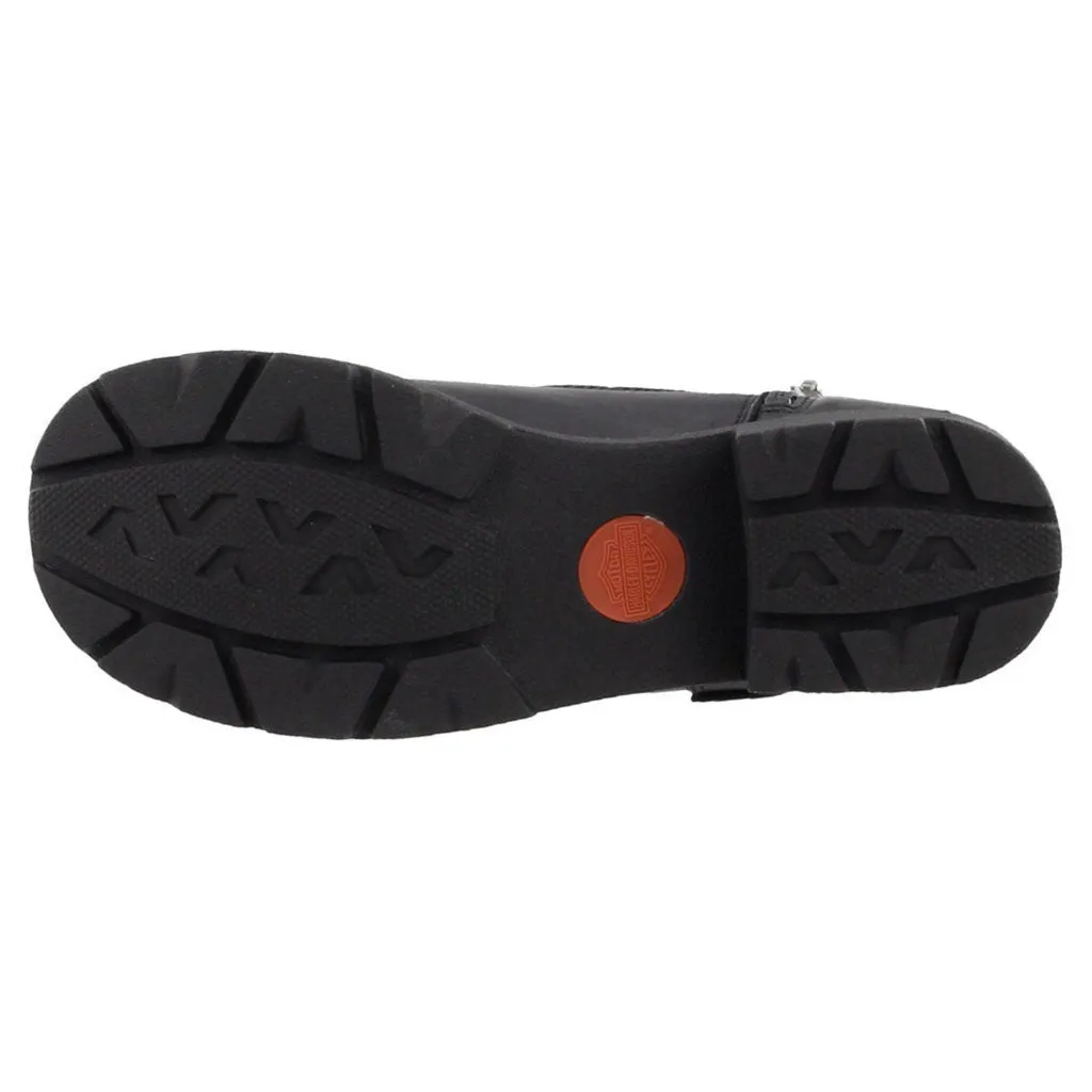 Harley Davidson Madera Vollnarbenleder Damen-Reitstiefel