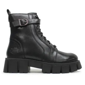 Harley Davidson UPLIFT BKLE Damen-Stiefeletten aus Vollrindleder