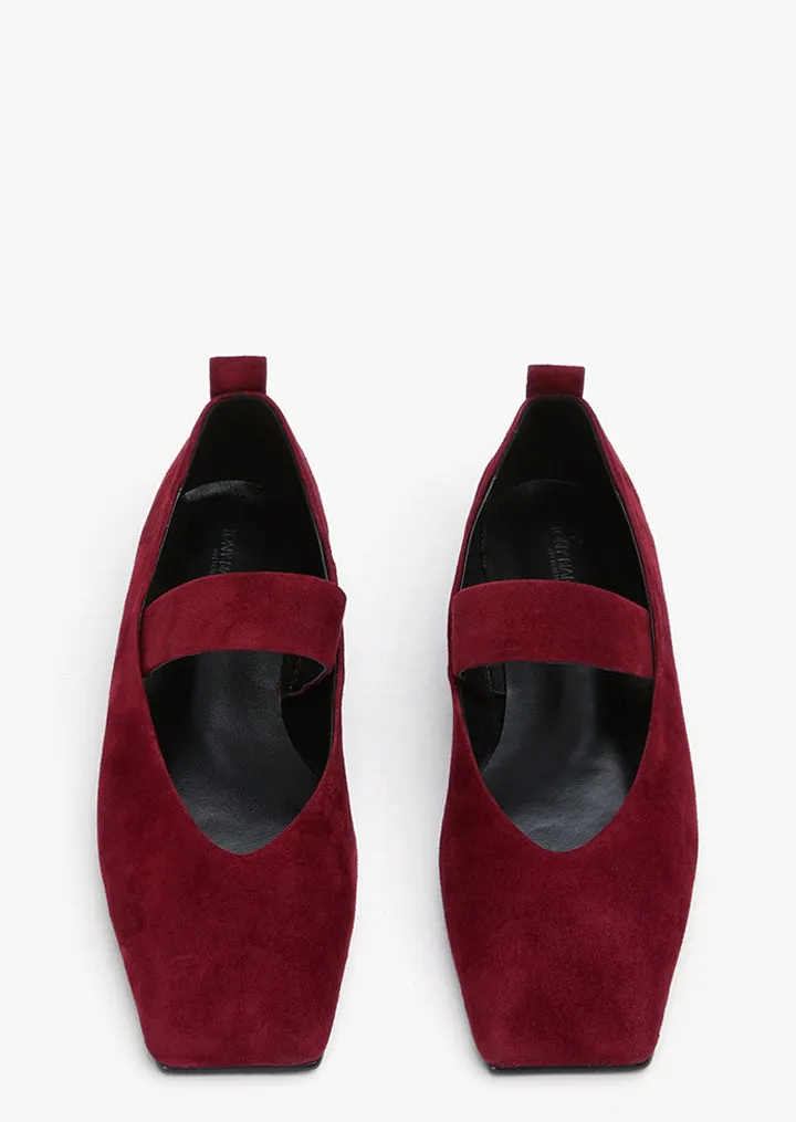Hawaii Bordeaux Wildleder