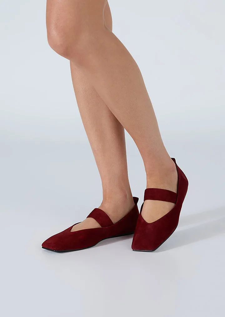 Hawaii Bordeaux Wildleder