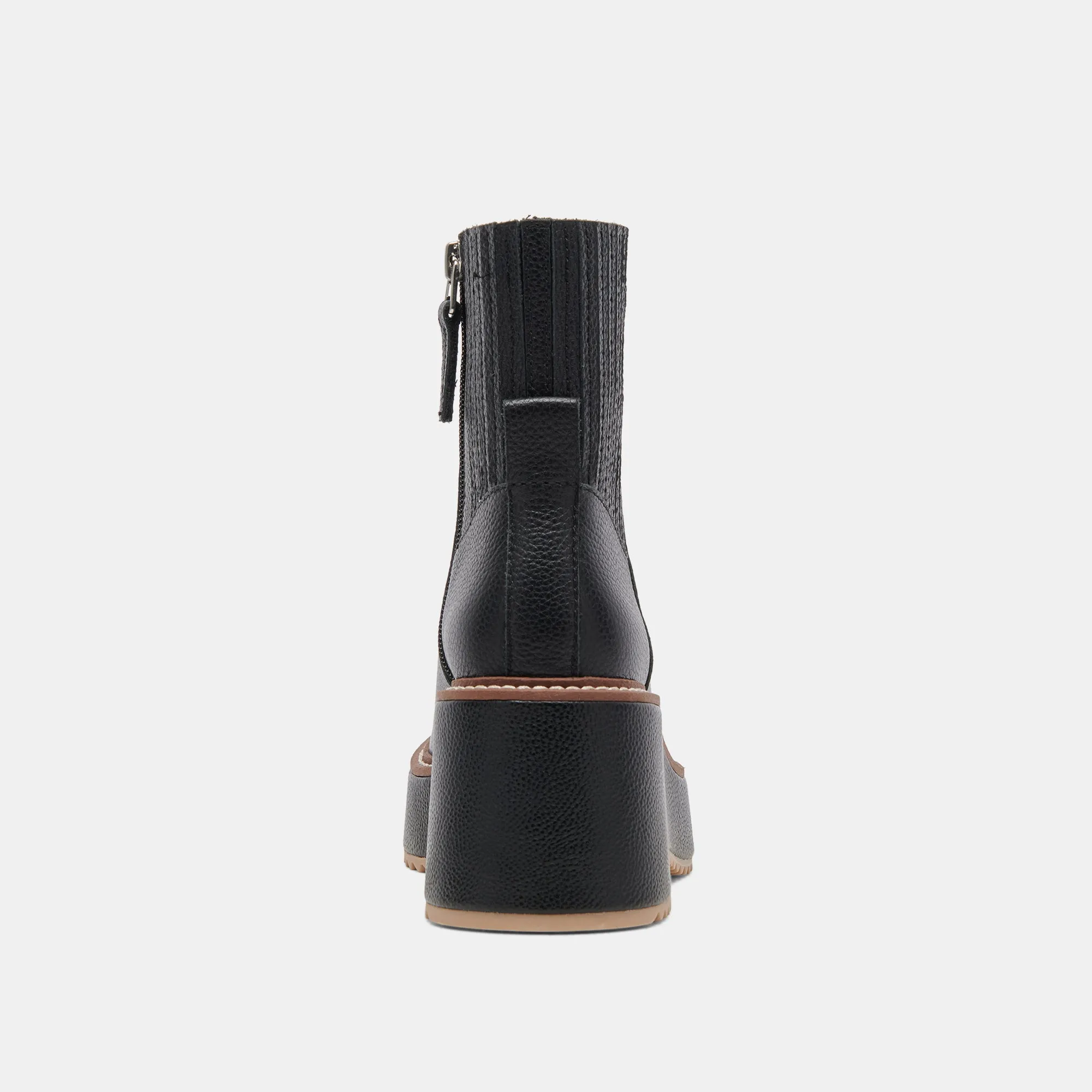 HILDE STIEFEL SCHWARZES LEDER
