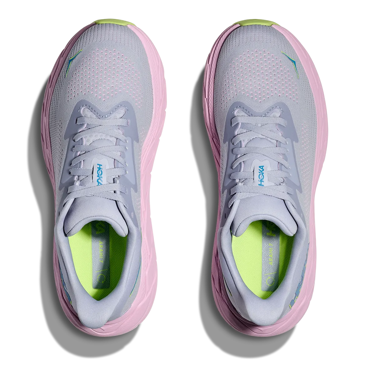Hoka Arahi 7 - Möwe - Rosa Dämmerung