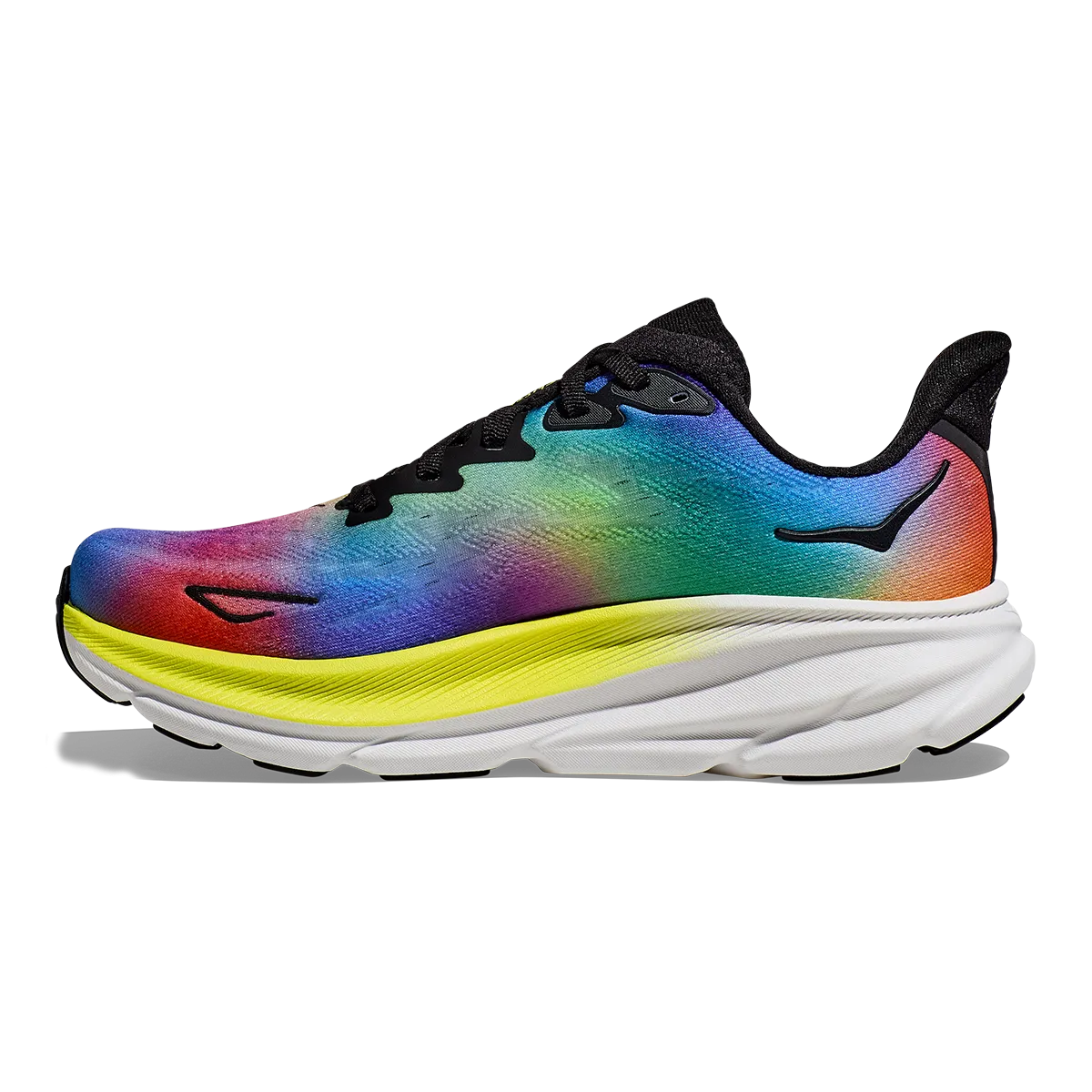 Hoka Clifton 9 - Schwarz - Mehrfarbig
