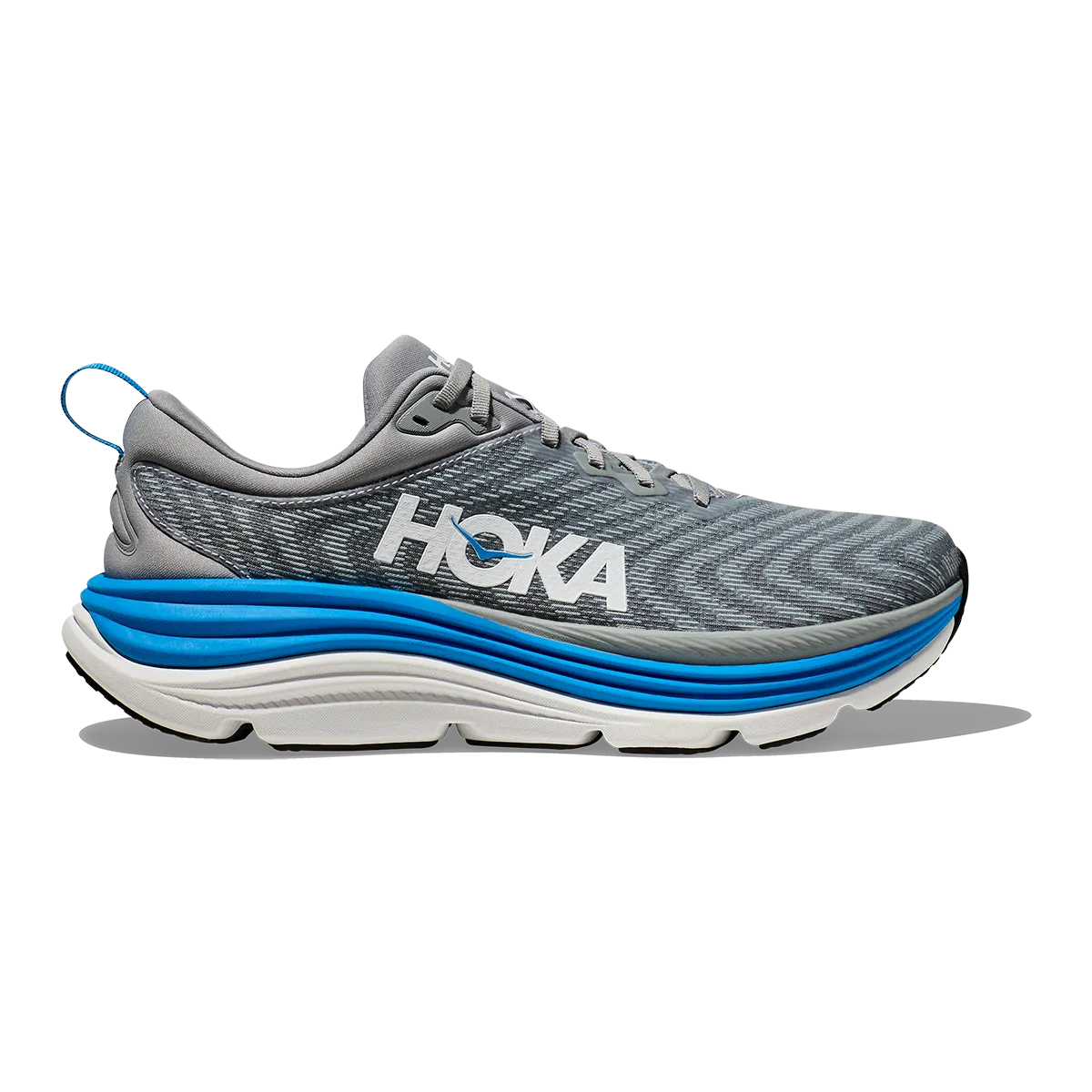 Hoka Gaviota 5 - Kalkstein - Diva Blau