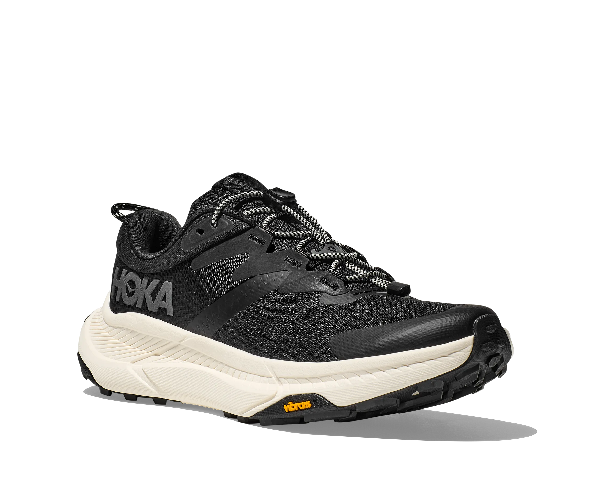 HOKA TRANSPORT SCHWARZ/WEIß DAMEN WEIT