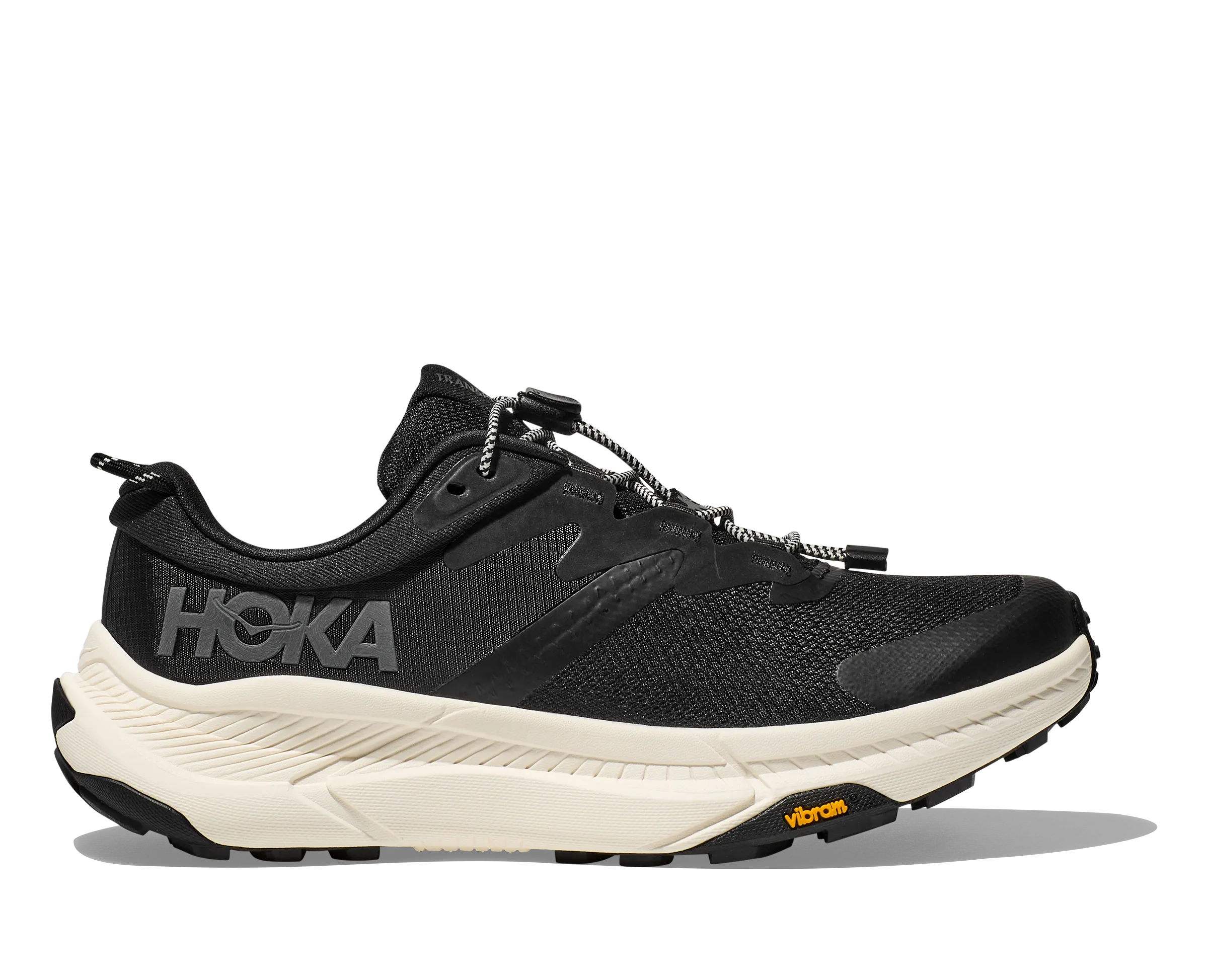 HOKA TRANSPORT SCHWARZ/WEIß DAMEN WEIT