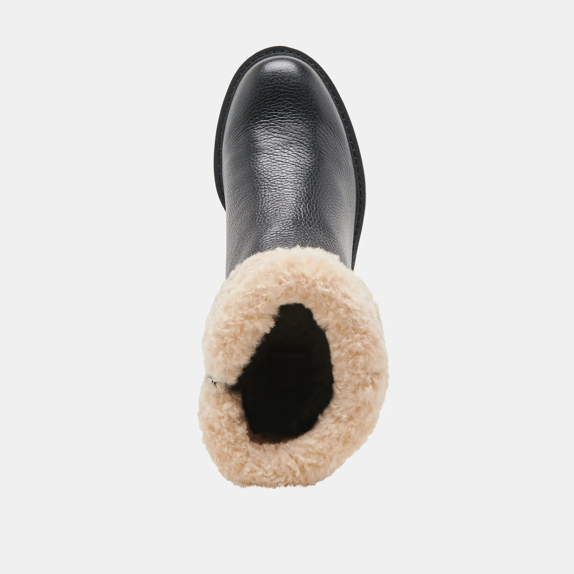 HUG H2O STIEFEL AUS SCHWARZEM LEDER