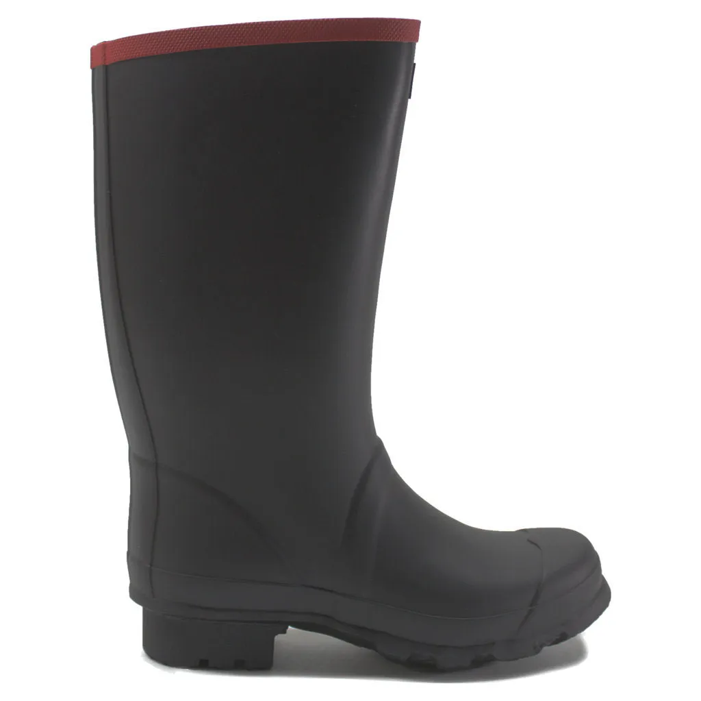 Hunter Argyll Kurze Kniehohe Gummistiefel Unisex Kurze Gummistiefel